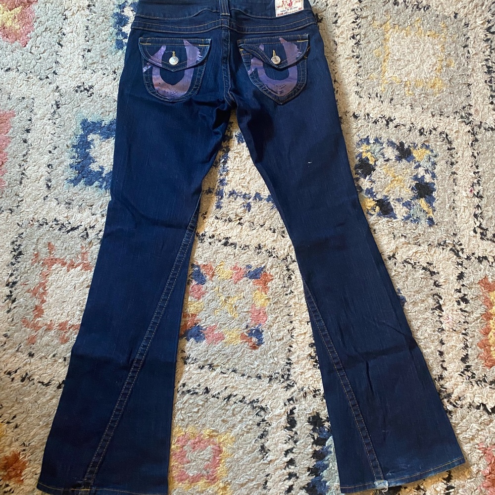 True Religion jeans Low- Rise Flare in Women